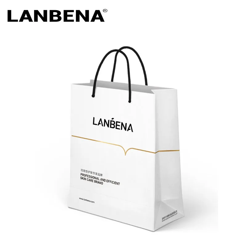 

LANBENA Brand Handbag High-end Fancy Paper Bags For Gifts High Quality Pofessional Effective Skin Care Brand