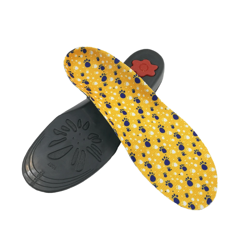 Ortoluckland Orthotic Insoles For Children's Flatfeet Shoes Toddler Orthopedic Arch Support Soles Boy Girls Varus Valgus Foot