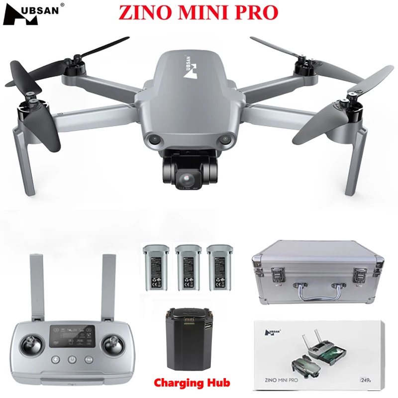 

Квадрокоптер Hubsan ZINO Mini PRO, Радиоуправляемый с камерой 4K 30fps, 249g, GPS, время в воздухе 40 минут