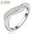 Женское кольцо из серебра 925 пробы с фианитом - изображение