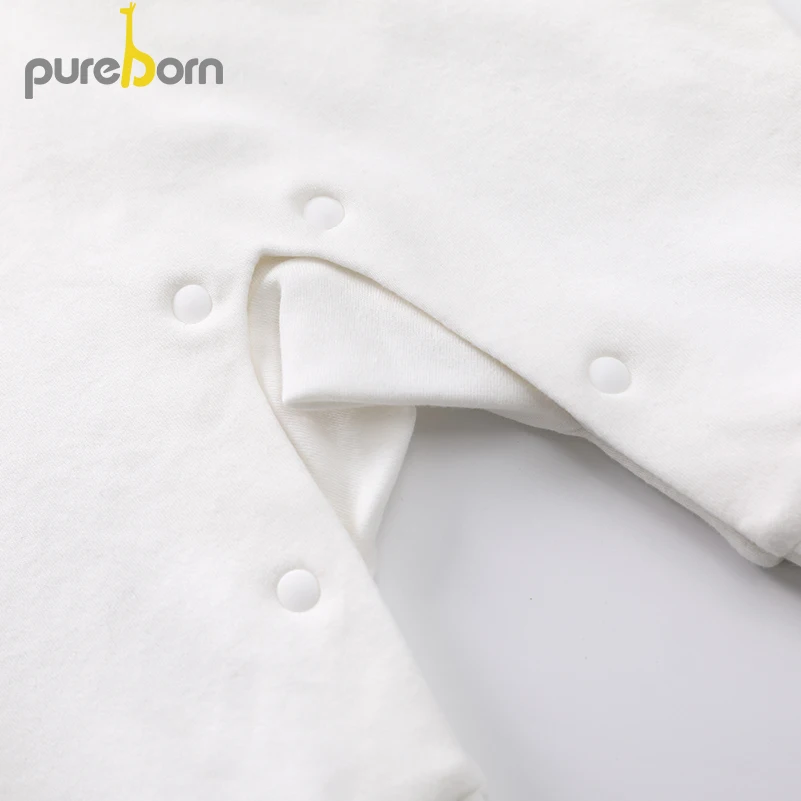 Pureborn Детские комбинезоны для мальчиков и девочек комбинезон с длинными рукавами