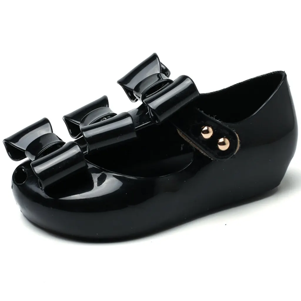 

Mini Mlsa 3 Pairs Bowknot Kids Shoes 2021 New Summer Cross Mary Jane Kid Sandals Sweet Children Beach Cute Buckle (Toddler)