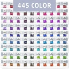 Алмазные бусины 5D, квадратные и круглые, 445 цветов