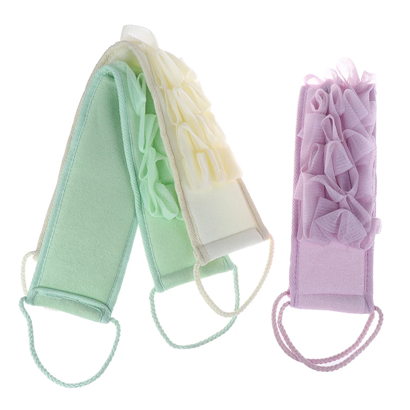 

1PCS Sponge Shower Scrubber Towel Brush for Back Exfoliating Massage Shower Cloth