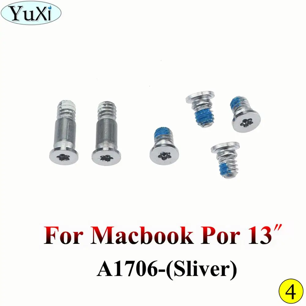 Винты YuXi для задней крышки MacBook Pro Retina Macbook A1278 A1286 A1297 A1398 A1425 A1707 винты нижней