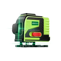 12 lines 3d green laser level rotary