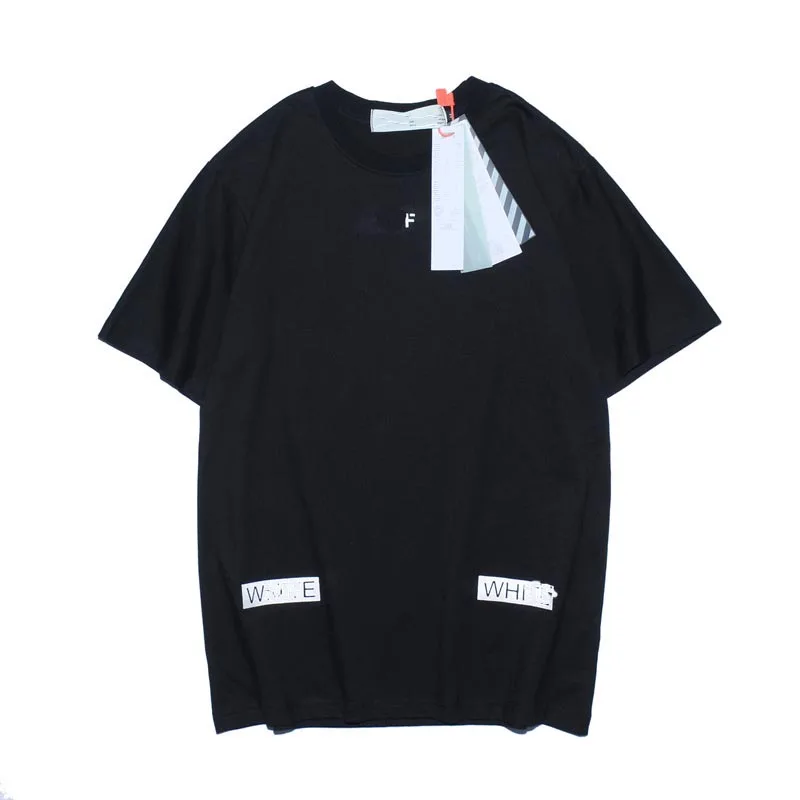 

Off Luxury Designer Unisex T-shirt Arrow Brand Logo black white Tshirts Men's and Women's Y2K Top Tees 100% Cotton