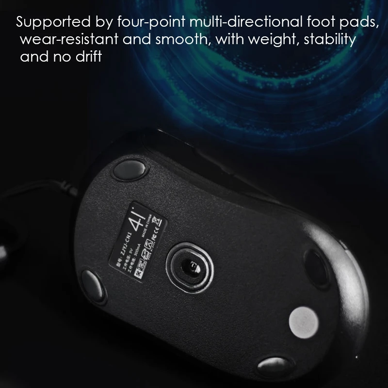 

41 Celsius Hand Warming Wired Mouse Gaming Office Gaming Laptop Mouse with Colorful Breathing Light Heating Thermostat