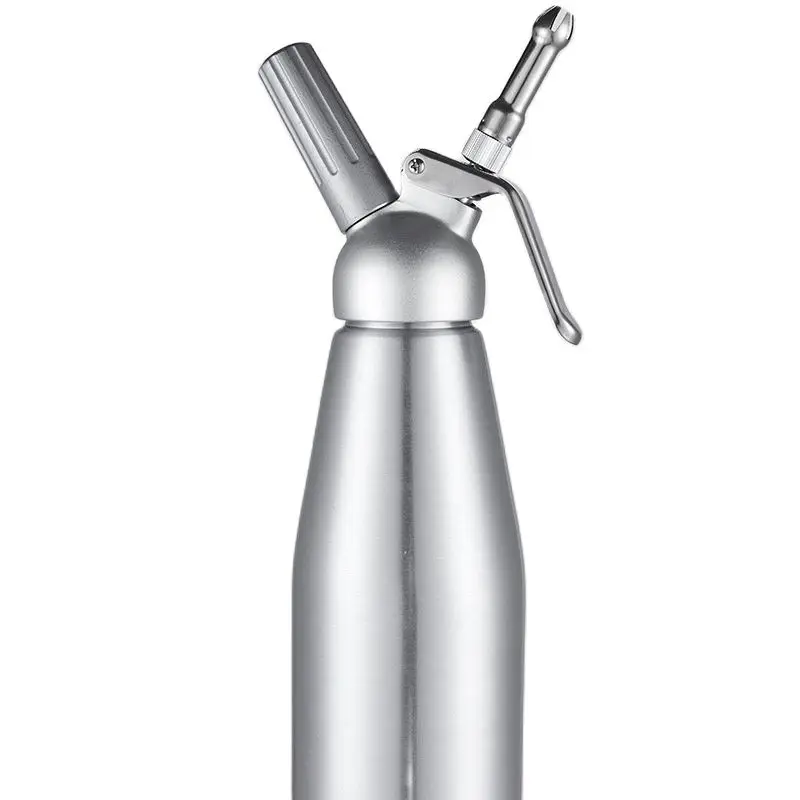 

500ml/1000ml Aluminium Whipped Cream Dispenser Kitchen Cream Whipper Dessert Tools with Nozzles Dropper