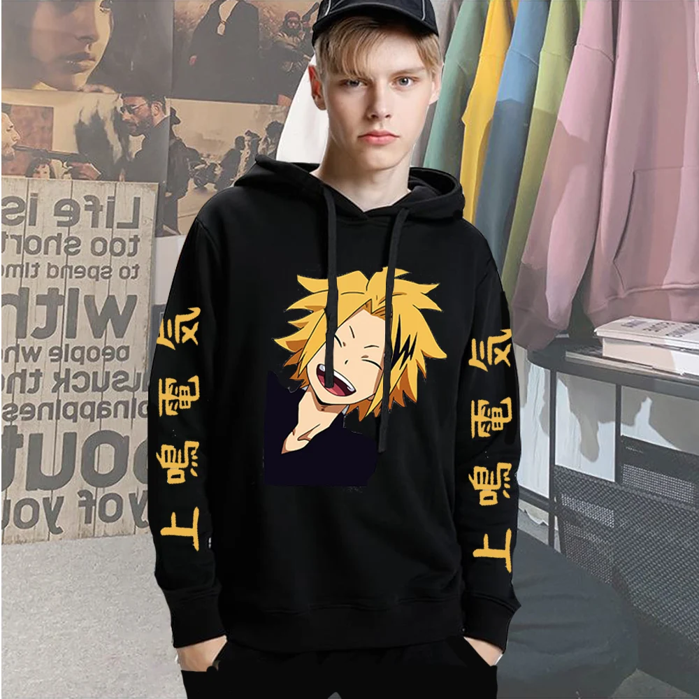 

Japanese Anime Hoodie Men Clothes Mens and Women Harajuku Sweatshirts Sweat Oversize Graphic Streetwear Clothing Pullover