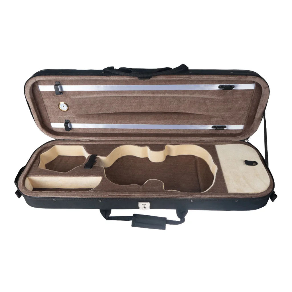 Профессиональный Чехол для скрипки размера 1/4 с мягким внутренним и черным