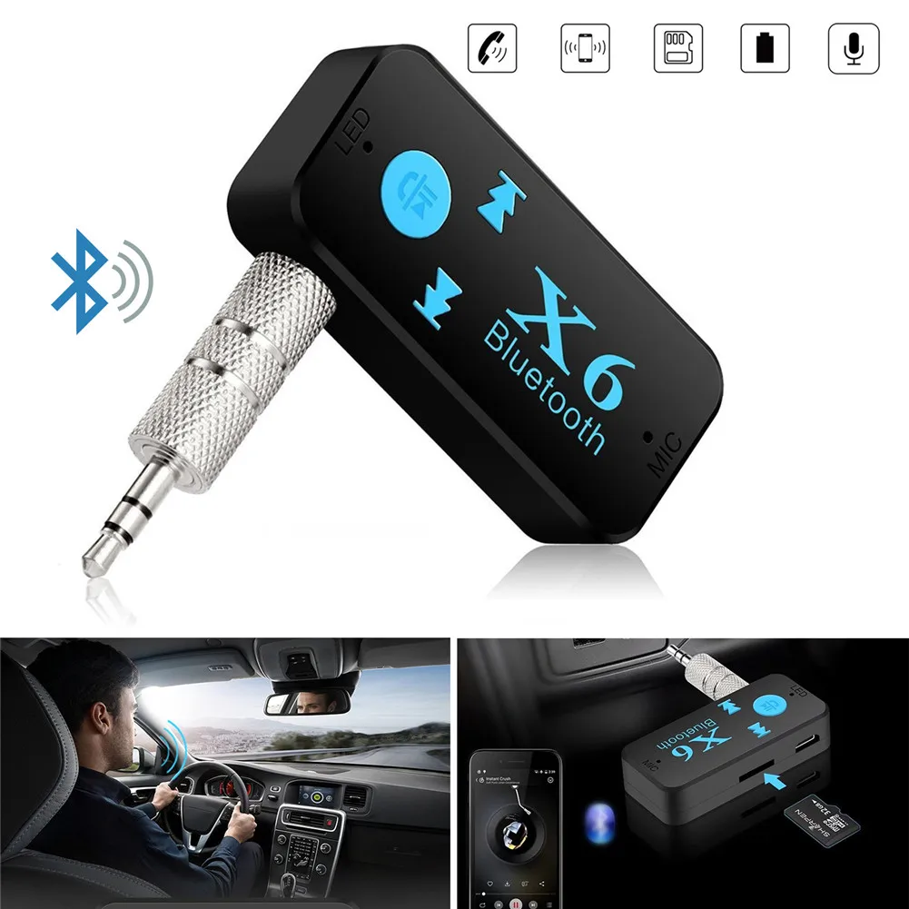 

Bluetooth Earphone Headset Receiver For X6 3.5mm Headphones Headset Accessories Drop Shipping