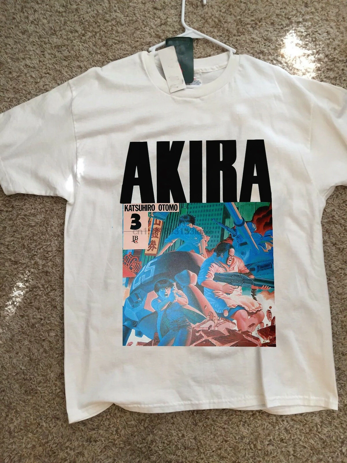 Винтажная рубашка Akira 90S Katsuhiro Utomo Reprint|Мужские футболки| |