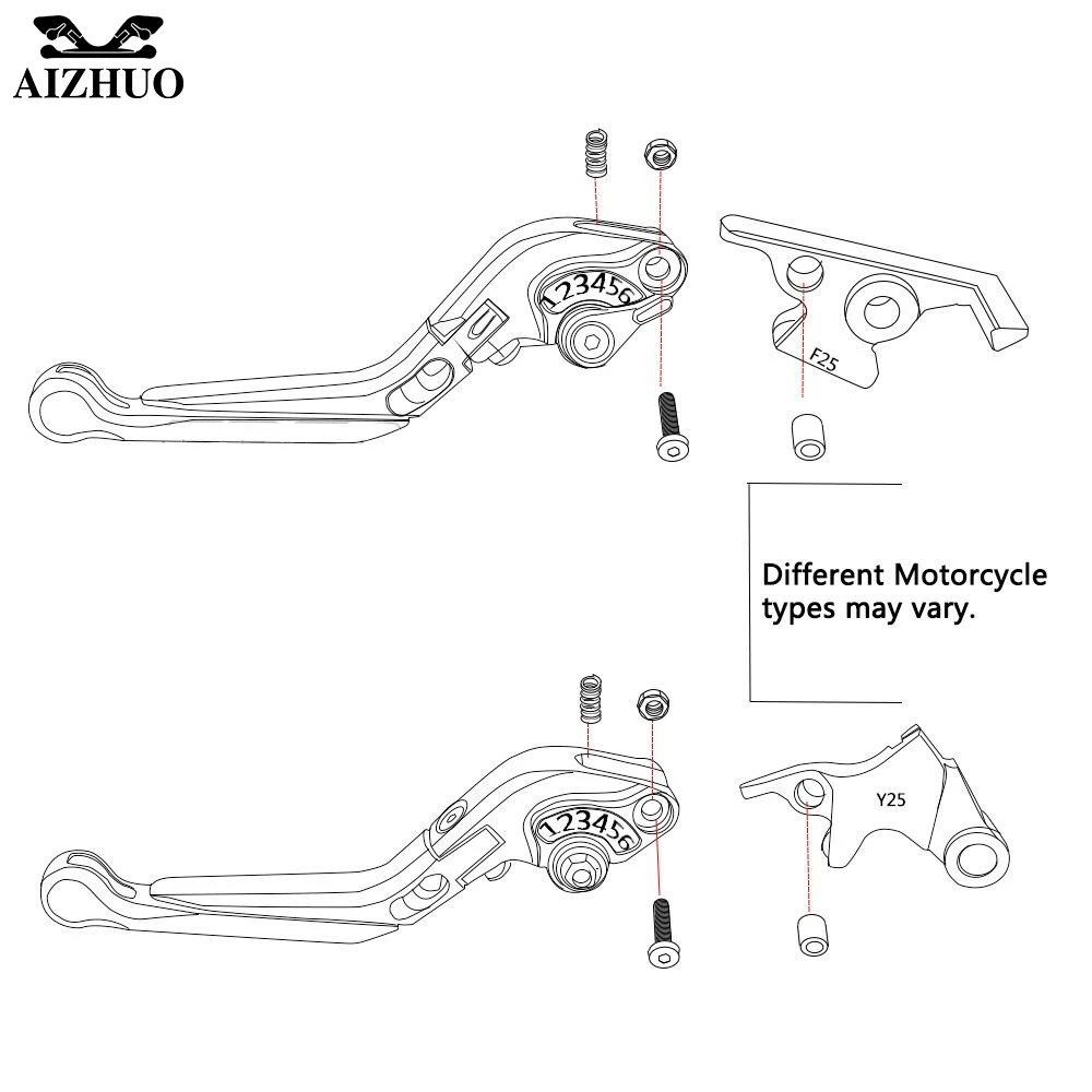 

For HONDA CBR600RR CBR 600 RR CBR600 RR 2003-2006 2004 2005 Motorcycle Brake Clutch Lever Adjustable+Hand Grip Handlebar