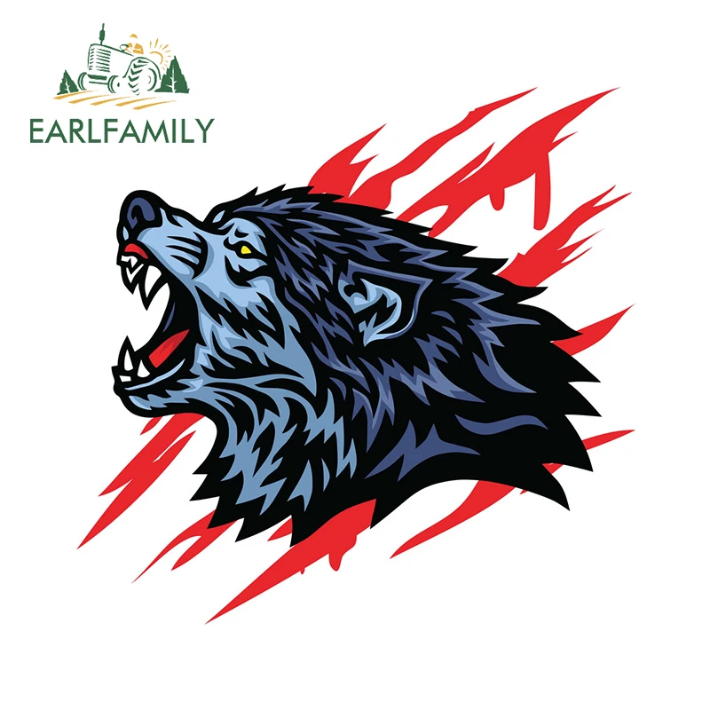 

Наклейка на окно мотоцикла EARLFAMILY, 13 см х 12,5 см, машина, бампер, окно дюйма, водостойкая, устойчивая к царапинам