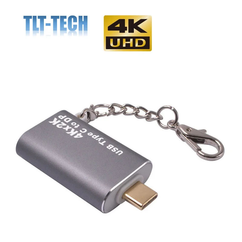 

2020 Best 4K Type C to Display port DP Adapter USB3.0 Audio video Converter