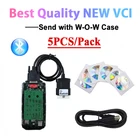 5 шт.лот DHL vd ds150e cdp wow cdp с Bluetooth V5.008 R2 0012.r2 для delphis OBD OBD2 сканеры инструменты