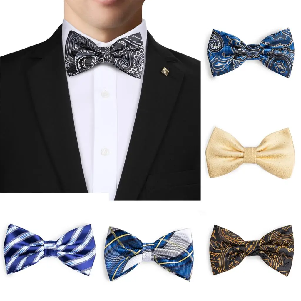 Регулируемый галстук бабочка мужской официальный для мальчика свадебный