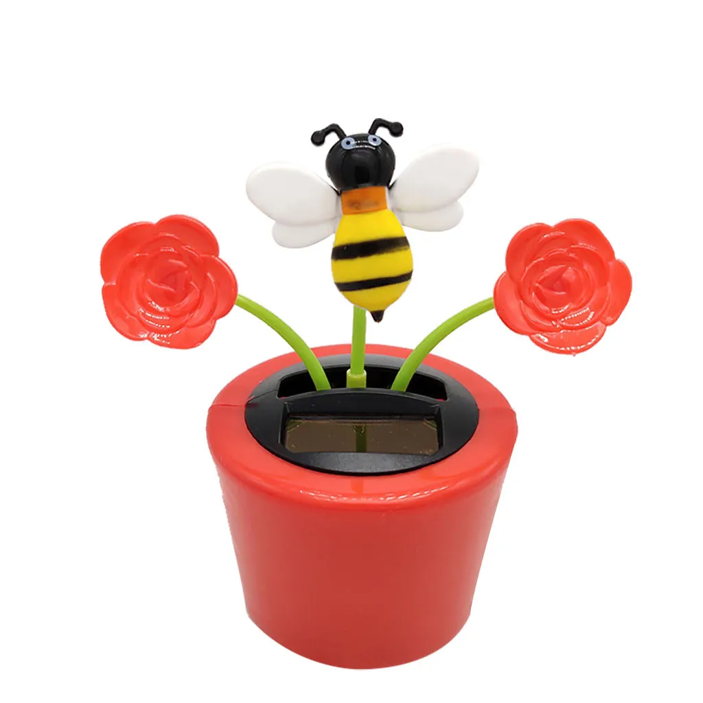 1 шт. движущаяся танцевальная качалка откидной клапан солнечная игрушка