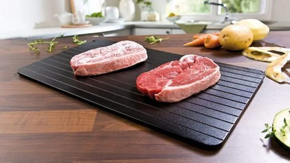 

Fast Defrosting Tray Thaw Frozen Food Meat Fruit Quick Defrosting Plate Board Defrost Kitchen Gadget Tool defrost tray