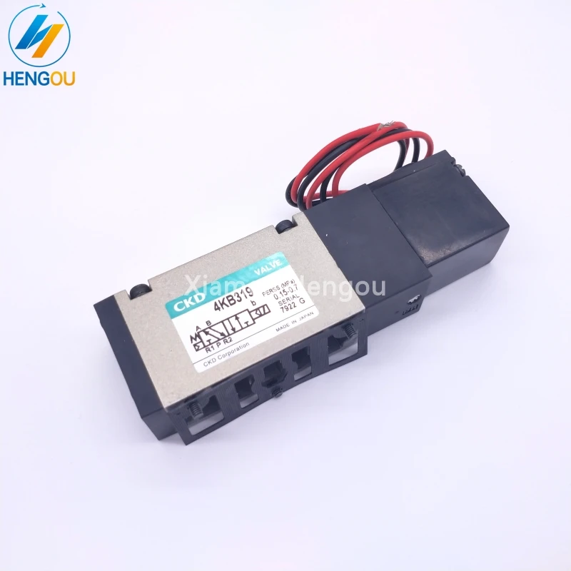 

4KB319-LS Offset printing Machine Roybi Solenoid valve 24V 4KB319 CKD valve Brand new original authentic