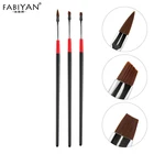 Кисть для ногтей, 3 шт.компл.