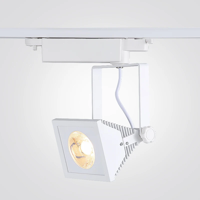 Точечный направляющий светильник s 30 Вт фокус светодиодный Трековый cob aisilan