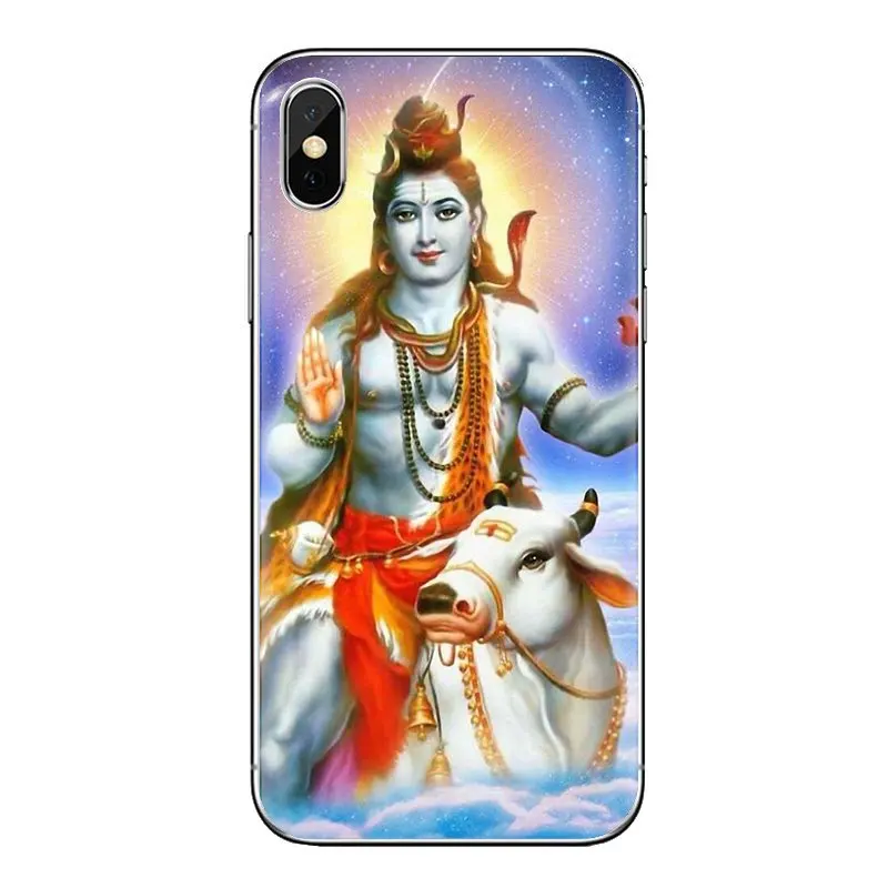 Мягкий прозрачный чехол сумка Индия индуистский Бог Шива езда нанди для huawei