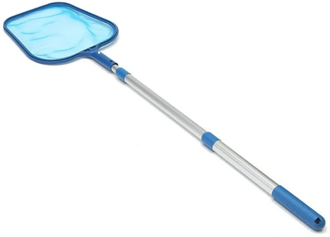 

Pool Skimmer Professional Thickening Cleaner Tools Accessories 3-section Pole Shallow Water Leaves Plastic Filter Net Products