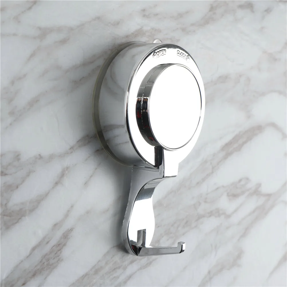 

PVC+ABS+Metal Removable Plastic Sucker Bathroom Kitchen Wall Strong Suction Cup Hook Hangers Home Decor Accessories