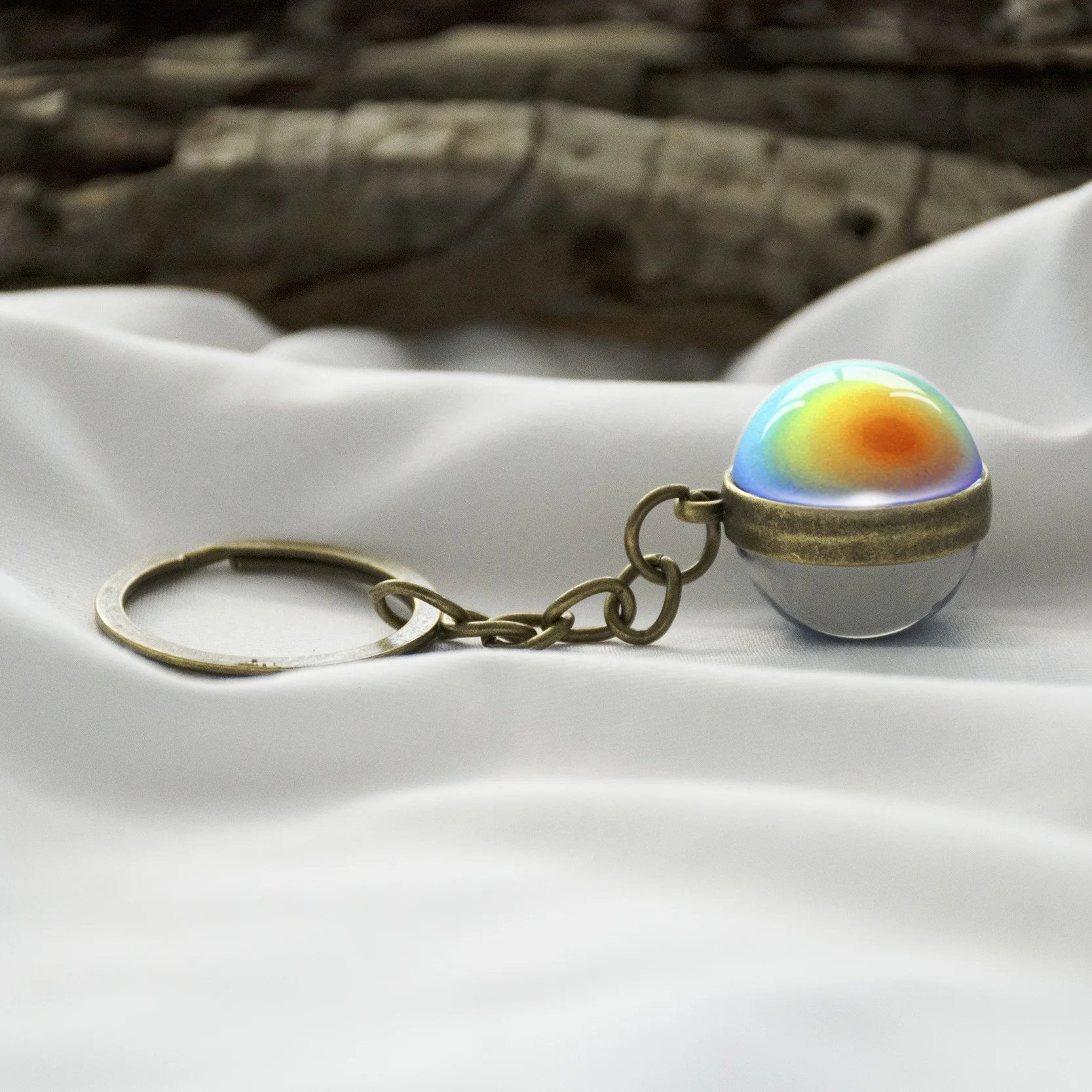 Брелок для ключей в виде дракона мужчин и женщин Модный креативный двухсторонний