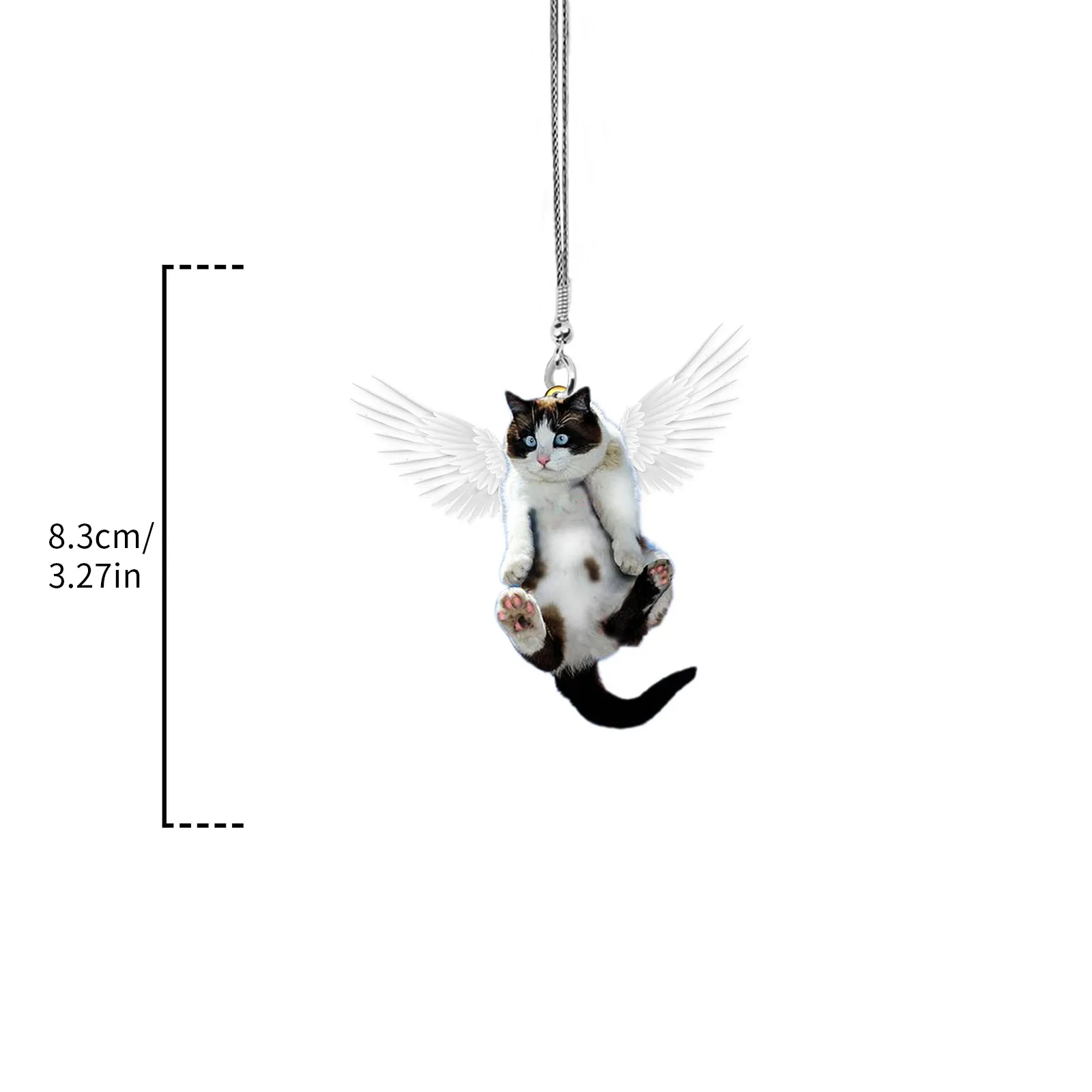 

Car Pendant Hanging Cute Cat Car Hanging Ornament with Colorful -Balloon Hanging Ornament Decors HOT Car Accessories Car Decor