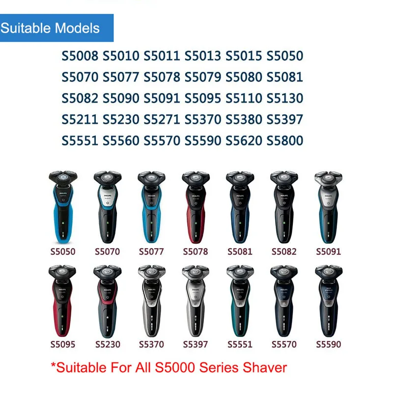 Philips оригинальная Сменная головка электробритва серии 5000 S5420 S5000 S5370 S5140 S5110 S5050 S5210