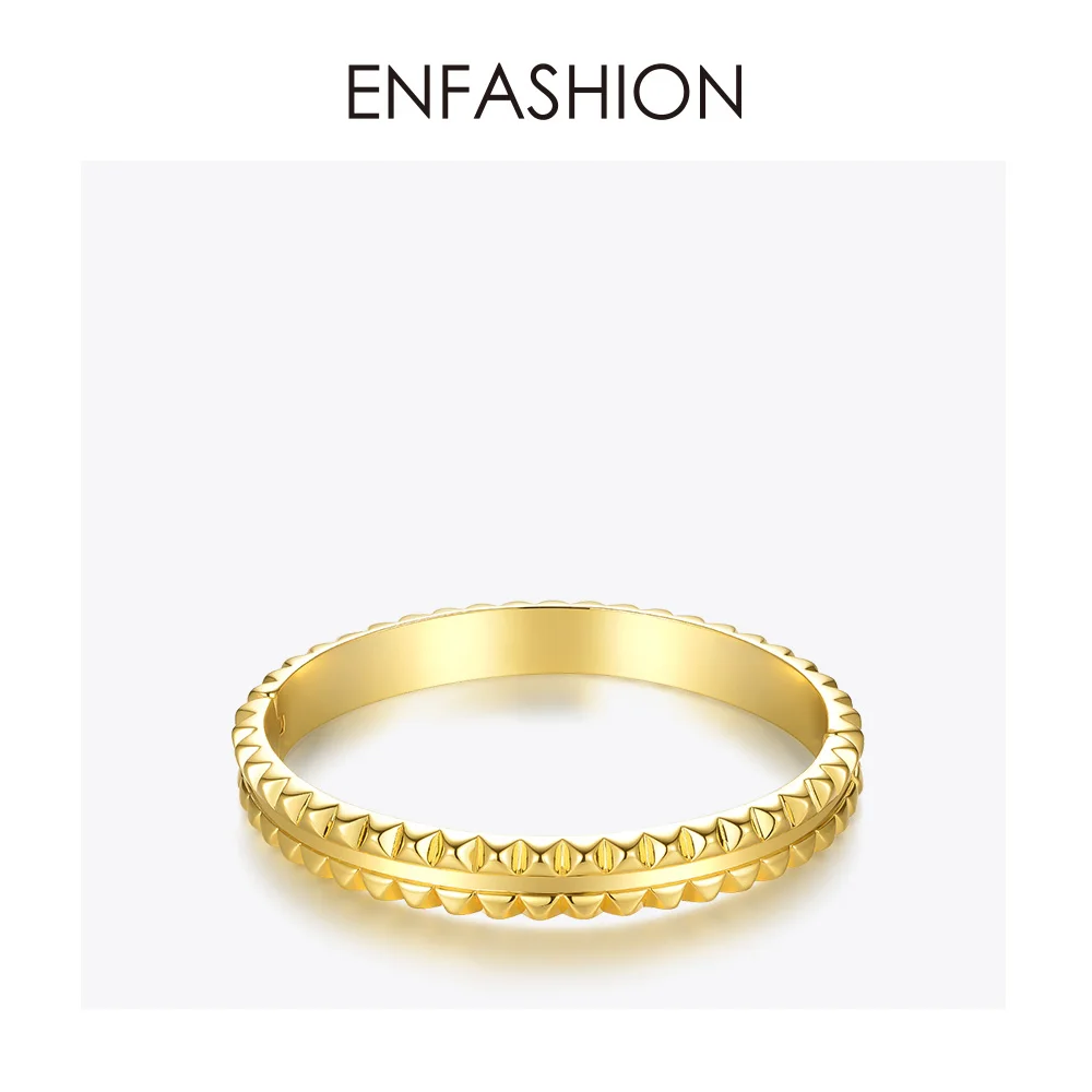 Женский повязка на руку ENFASHION золотистый геометрический браслеты с пирамидками в
