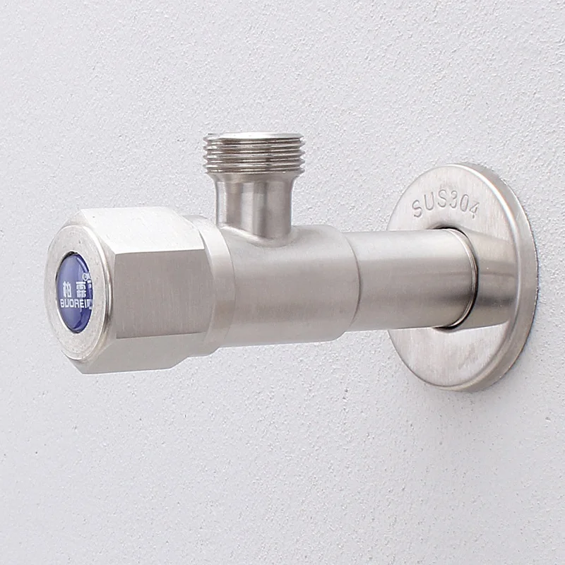 

1way 2way 3way 4way 304 Stainless Steel Angle Valve G1/2" Water Heater Toilet Inlet Water Stop Valve Faucet Inlet Water Valve