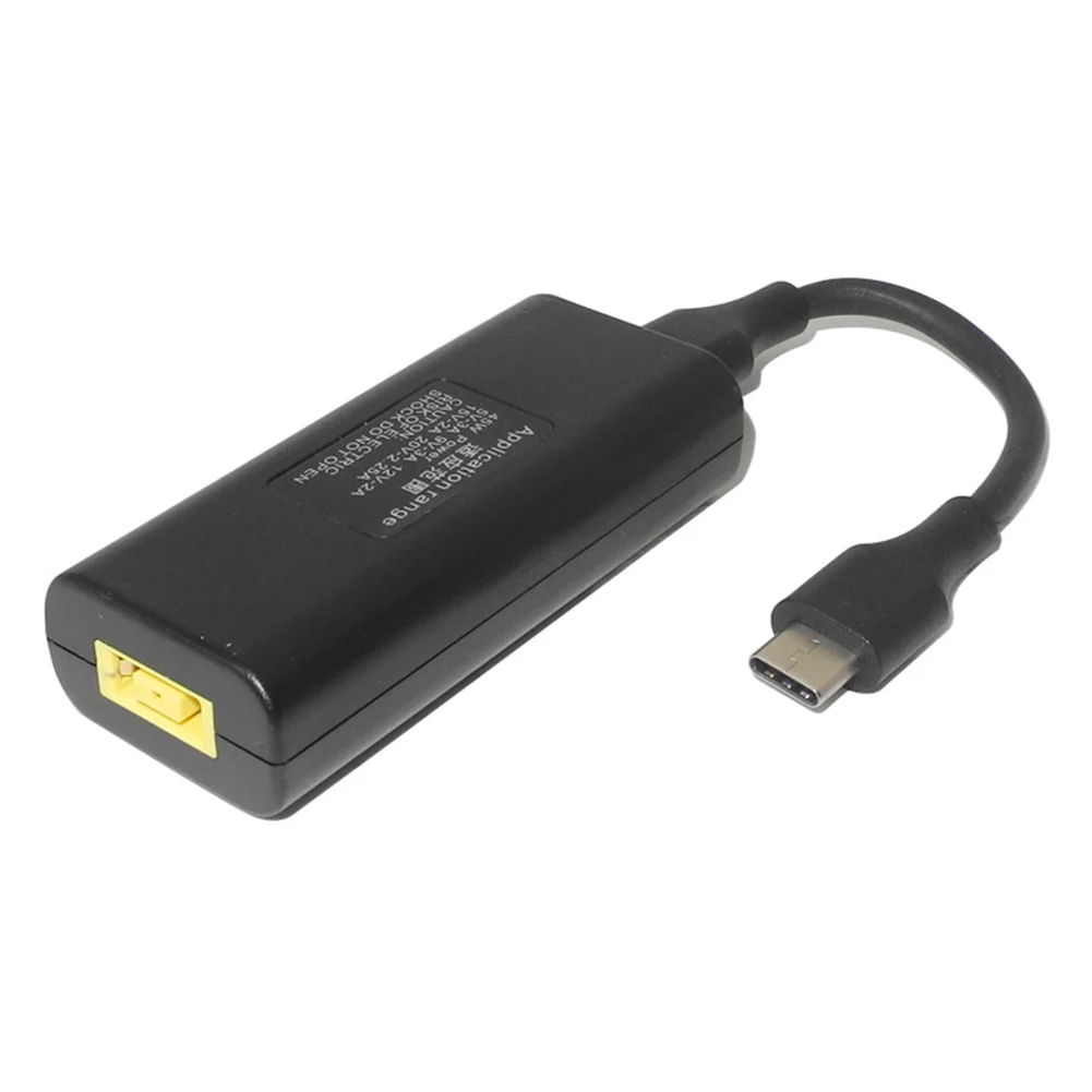 Квадратная розетка типа C DC для ноутбука USB кабель Jack Конвертер Коннектор
