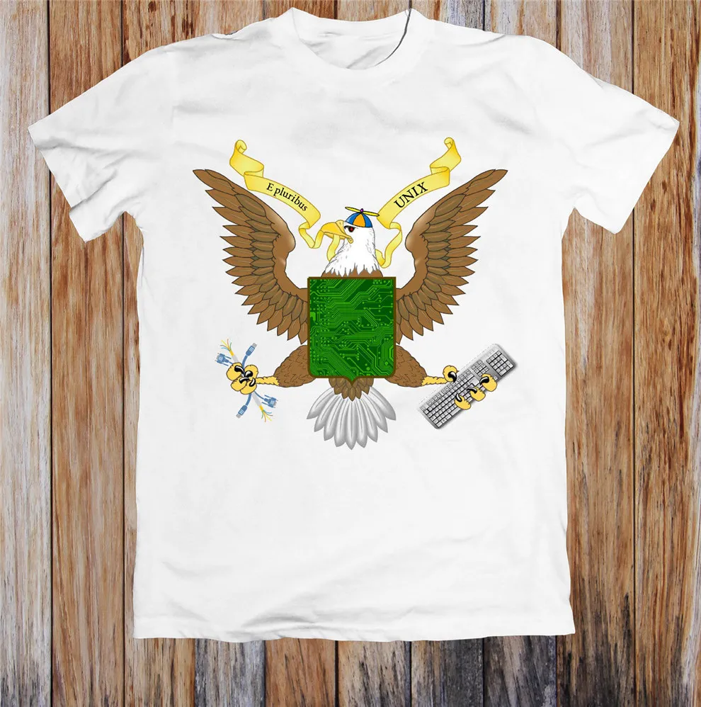 

E Pluribus Unix Unisex T-Shirt Streetwear Casual Tee Shirt