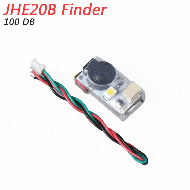 

FPV JHEMCU JHE20B Finder BB Ring 100dB Buzzer Alarm with LED Light Support BF CF Flight Control Parts for RC Micro Drone Quad