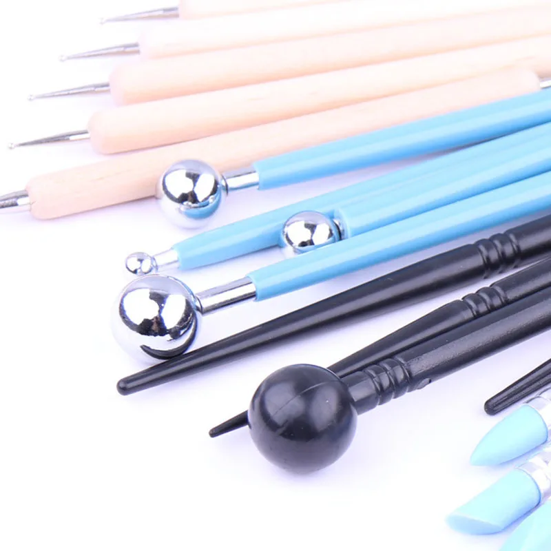 Инструмент для скульптуры трафареты точек с мандалой пластины стержни шариковый