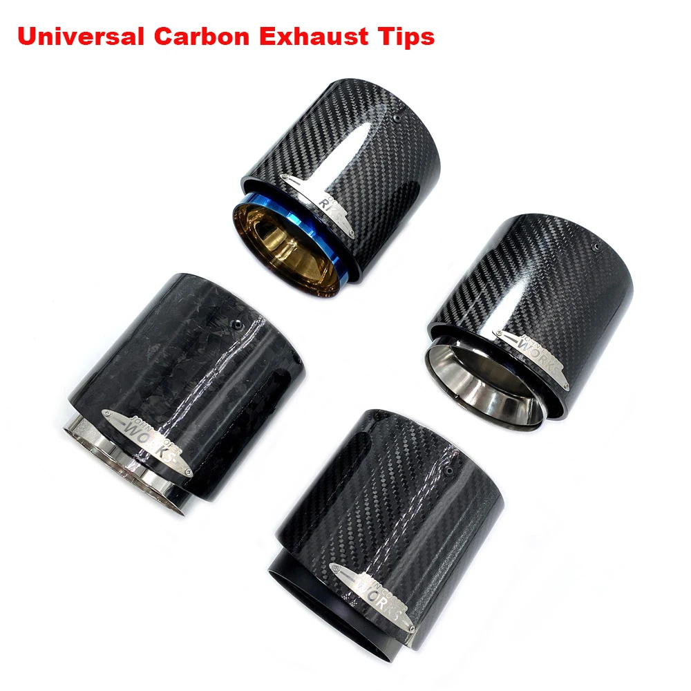 4 цвета задний наконечник для Mini Cooper F54 F55 F56 F57 R60 R61 F60 R55 R56 R57 R58 R59 S JCW выхлопная труба