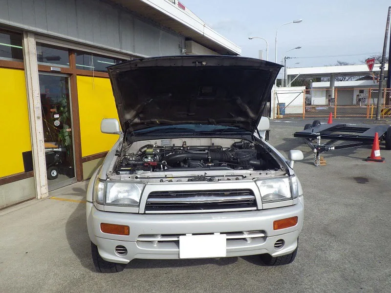 Для 1995 2002 Toyota Hilux Surf KZN185W SUV передний капот модифицировать газовые стойки из
