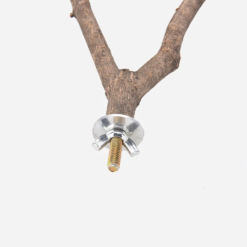 

Pet Parrot Bird Standing Stick Wood Pole Bird Cockatiel Parakeet Perches Bite Claw Grinding Toy Bird Cage Accessories