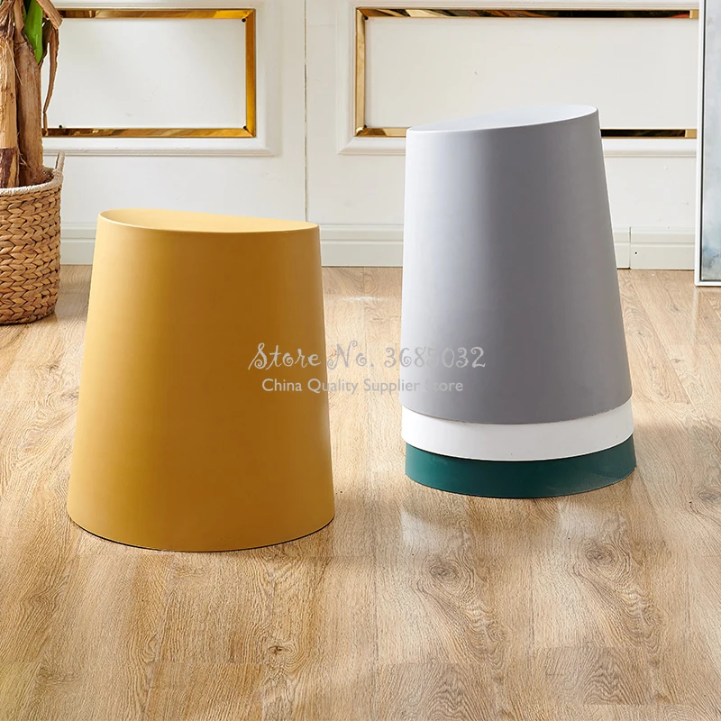 Недорогой новый скандинавский пластиковый кофейный столик оттоманка