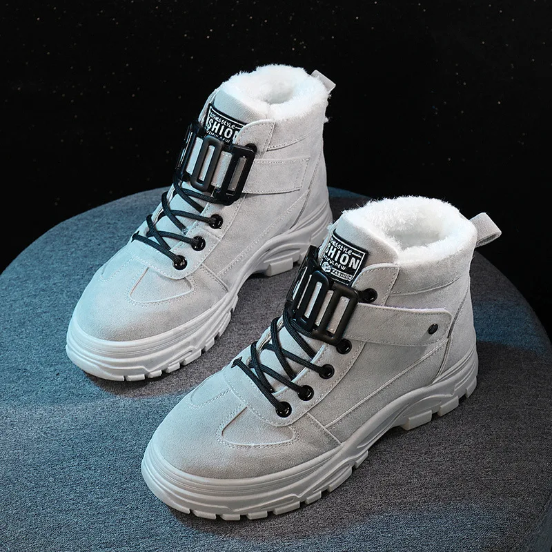 

Women Winter Snow Boots 2019 New Fashion Style High-top Shoes Casual Woman Waterproof Warm Woman Female White Black Botas