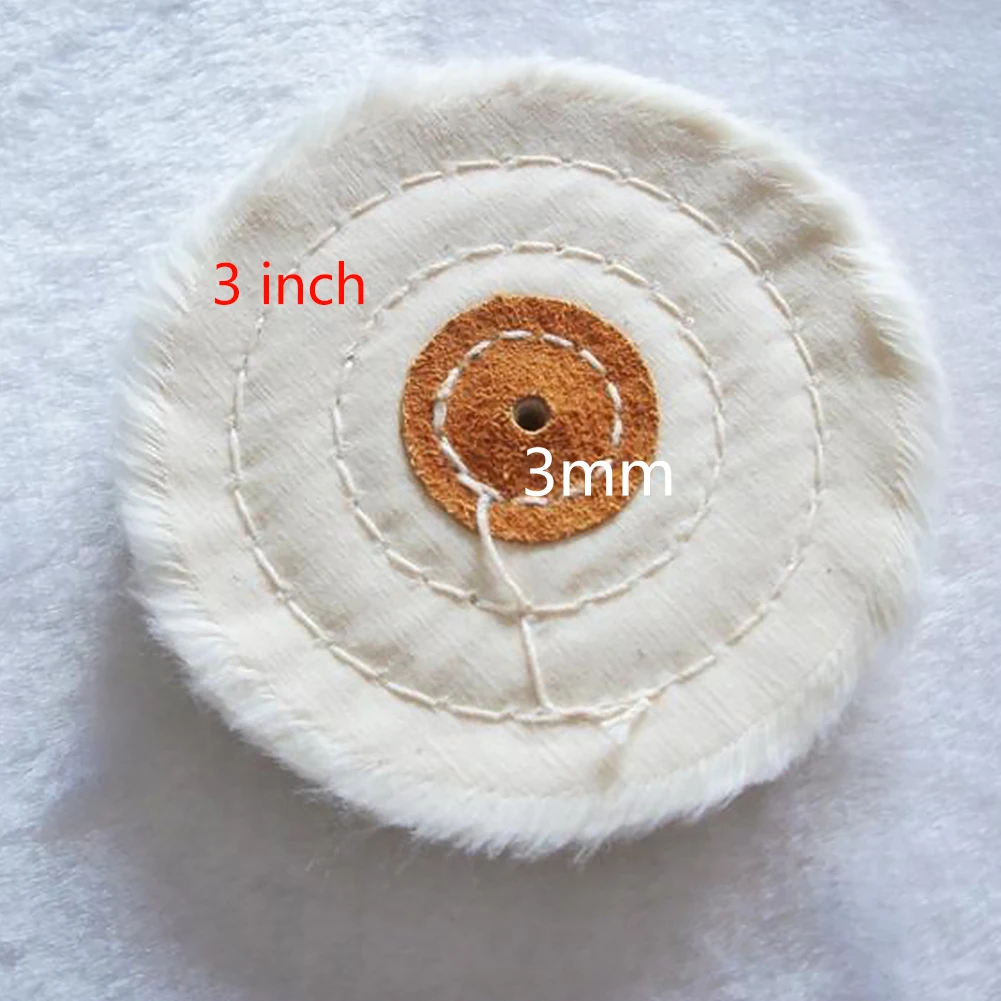 

Tool 3inch Polishing Replacement Durable Home Grinding Accessories Professional Polish Machine Easy Use Cloth Wheel