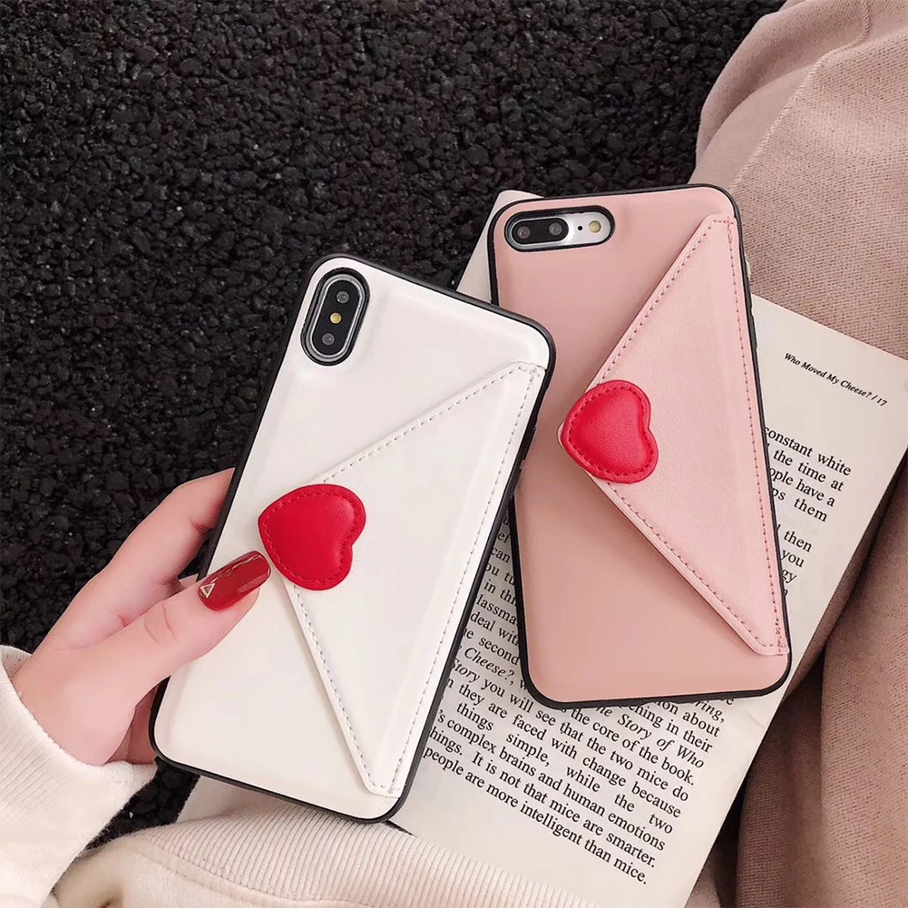 Кожаный чехол-бумажник для iPhone 11 Pro XS MAX XR X с милыми отделениями карт чехол