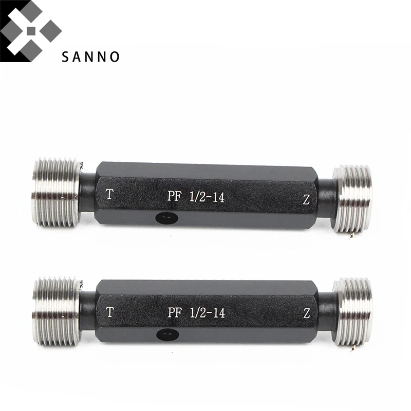 JIS цилиндрические резьбовые индикаторы PF1/8 PF1/4 PF3/8 PF1/2 PF3/4 PF1 дюйма go and no прямой