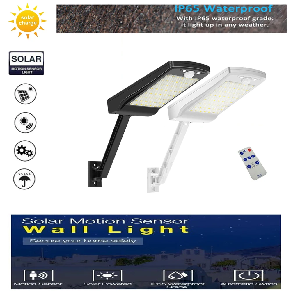 Светильник на солнечной батарее уличный 3 режима водонепроницаемый ночная