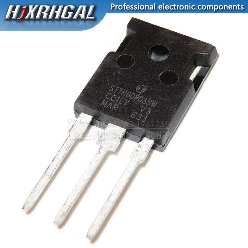 1 шт. STTH60P03SW STTH60P03 TO-3P TO-247 | Электронные компоненты и принадлежности