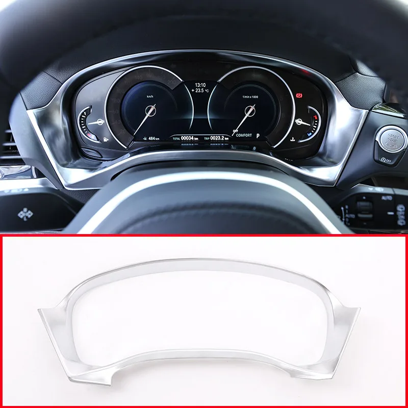 

For BMW X3 G01 2018 Year Car ABS Matte Center Dashboard Speed Decoration Frame Trim Accessories